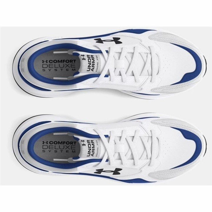 Chaussures de Sport pour Homme Under Armour Edge Lthr Blanc