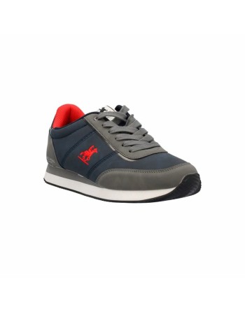 Zapatillas Casual U.S. Grand Polo Rennes Essential Nbk Azul Gris
