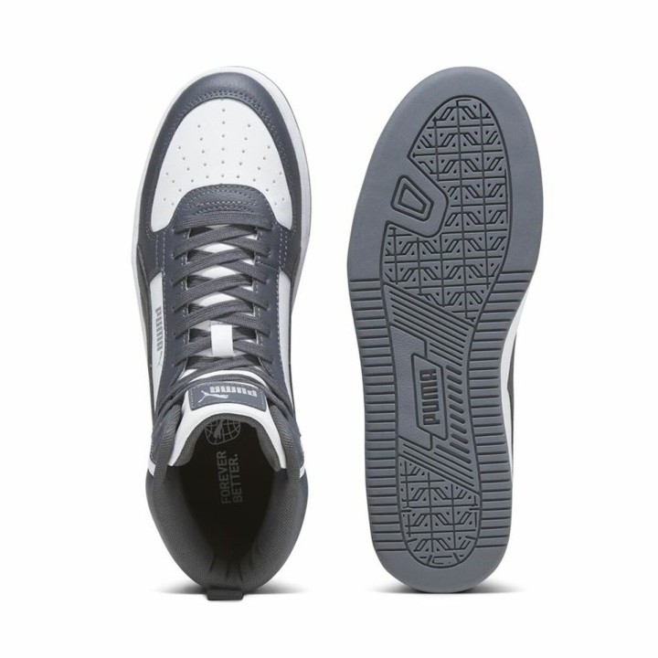 Chaussures casual Puma Caven 2.0 Mid Blanc Gris foncé