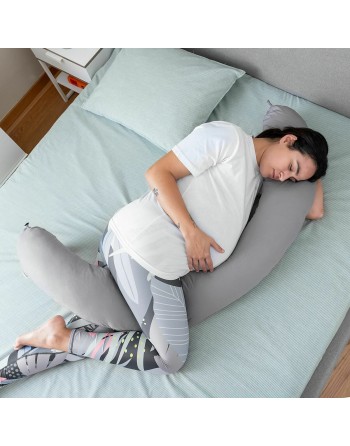 Coussin d’Allaitement Multifonction InnovaGoods Gris Multicouleur (3 Unités) (Reconditionné A)