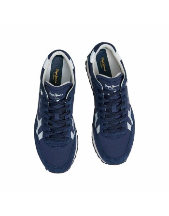 Casual Trainers Pepe Jeans Brit-On Prints Blue