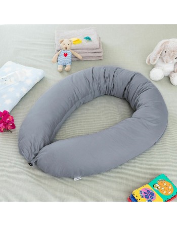 Multifunction Breastfeeding Pillow InnovaGoods Grey Multicolour (3 Units) (Refurbished A)