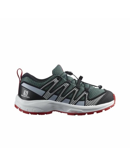 Zapatillas Deportivas Infantiles Salomon XA Pro V8 Azul Verde Gris