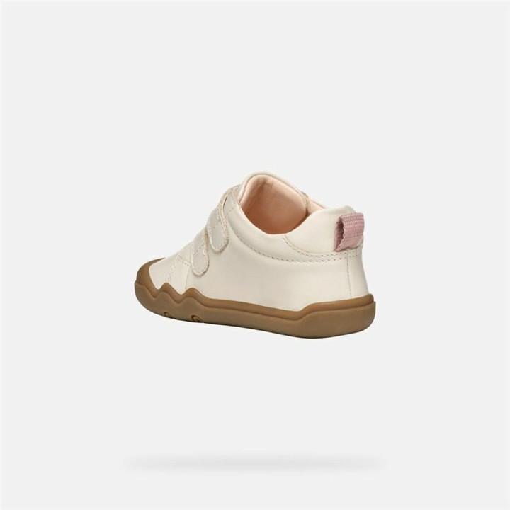 Zapatillas Casual Niño Geox Steppieup A Blanco
