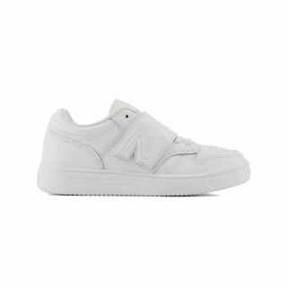 Scarpe da Tennis Casual Bambino New Balance 480 Bungee Lace Bianco