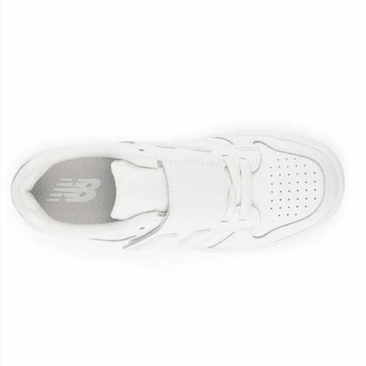 Kondisko til Børn New Balance 480 Bungee Lace Hvid