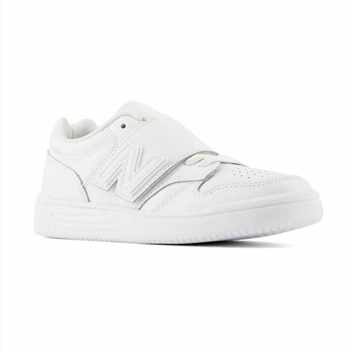 Kondisko til Børn New Balance 480 Bungee Lace Hvid