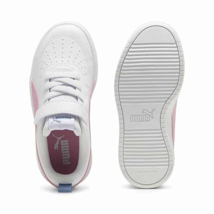Zapatillas Casual Niño Puma Rickie Blanco