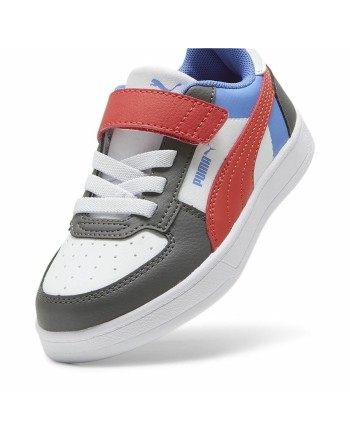 Kondisko til Børn Puma Caven 2.0 Block Cool Hvid Grå