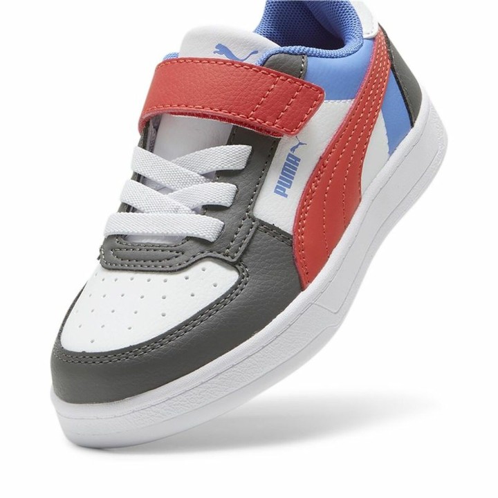 Kondisko til Børn Puma Caven 2.0 Block Cool Hvid Grå