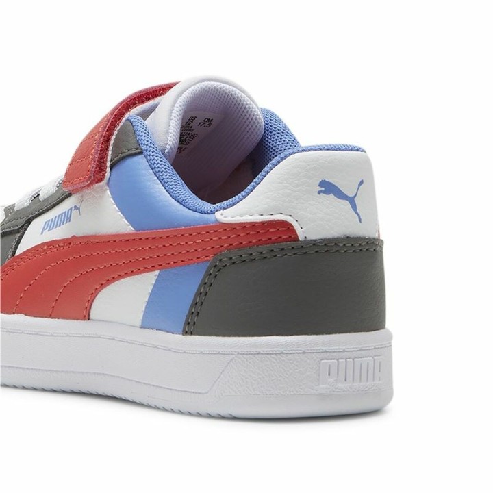 Kondisko til Børn Puma Caven 2.0 Block Cool Hvid Grå