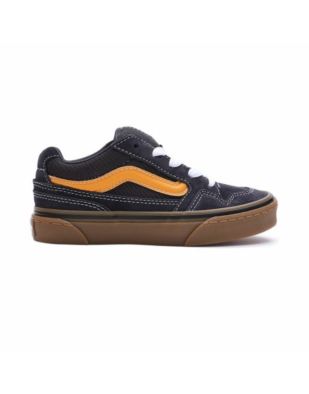 Chaussures casual enfant Vans Caldrone YT Gum Noir