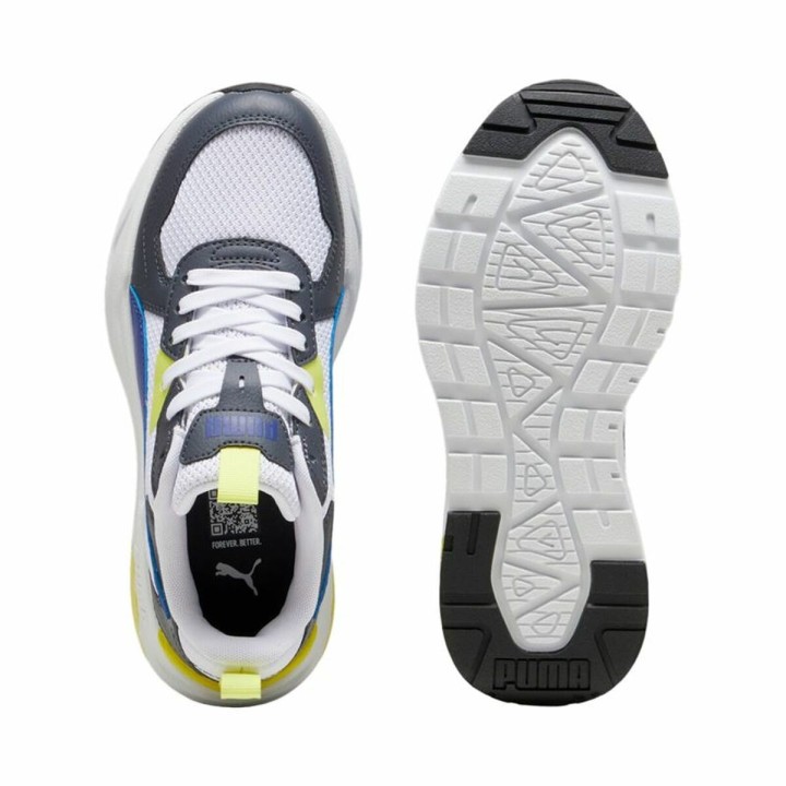 Scarpe da Tennis Casual Bambino Puma Trinity Lite Bianco