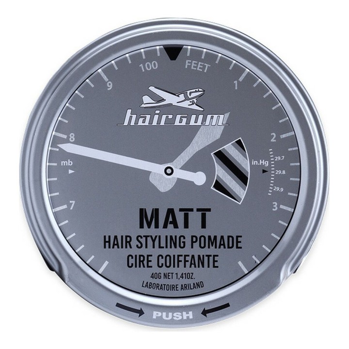 Voks med blød fiksering Hairgum Matt 40 g