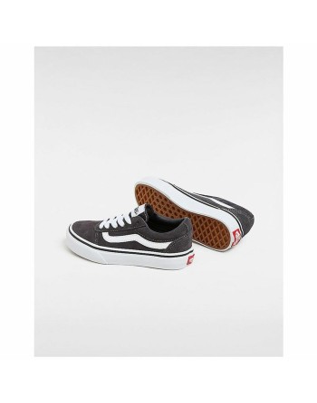 Jungen Sneaker Vans Ward Sued Ninei Dunkelgrau