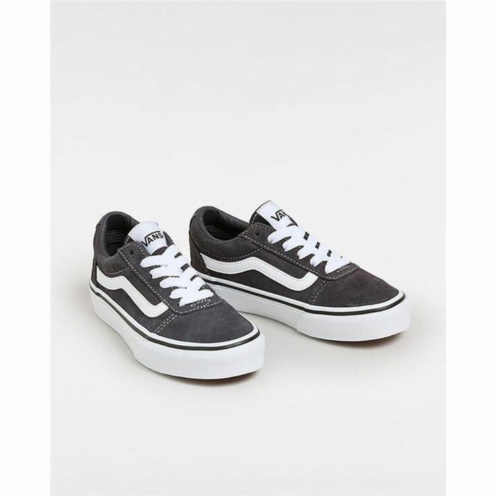 Jungen Sneaker Vans Ward Sued Ninei Dunkelgrau