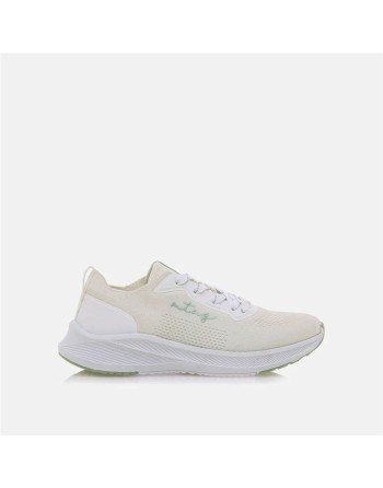 Kvinde Casual Sneakers Mustang Somo Hvid Beige