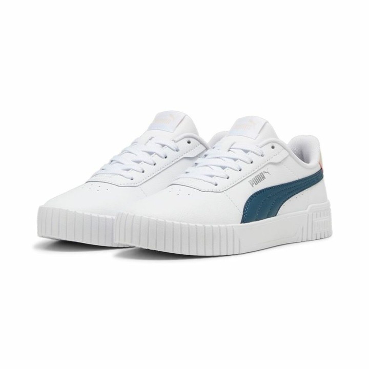 Kvinde Casual Sneakers Puma Carina 2.0 Hvid