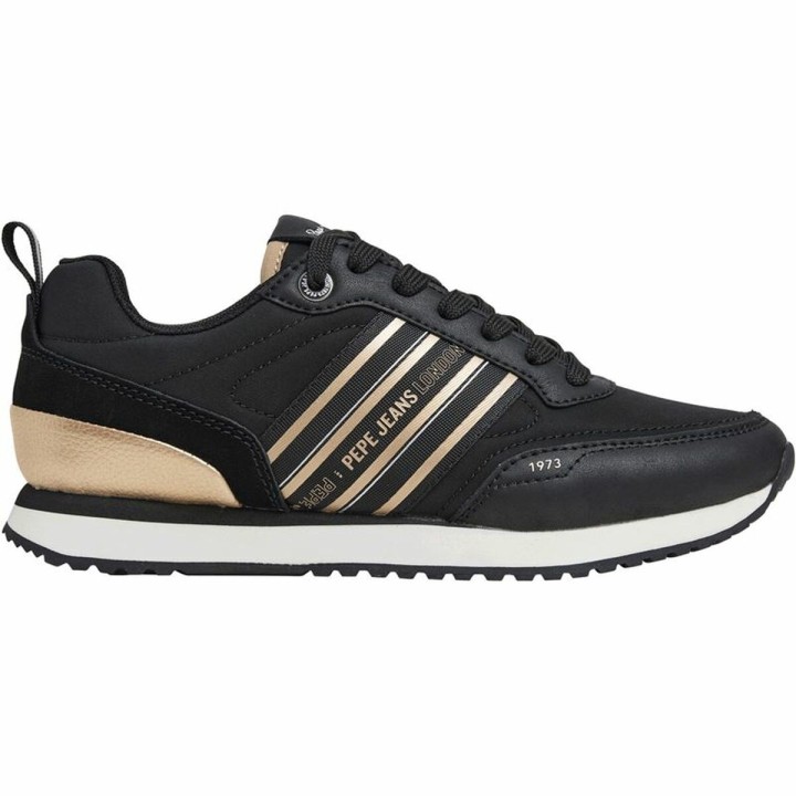 Kvinde Casual Sneakers Pepe Jeans Dublin City Sort