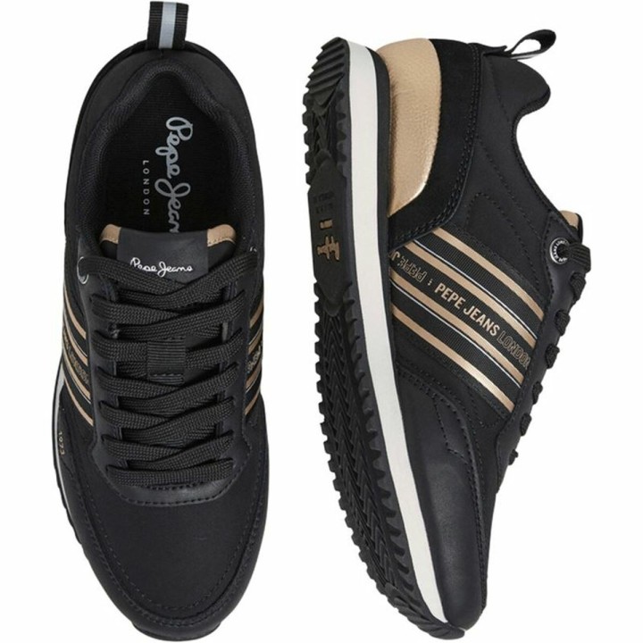 Kvinde Casual Sneakers Pepe Jeans Dublin City Sort