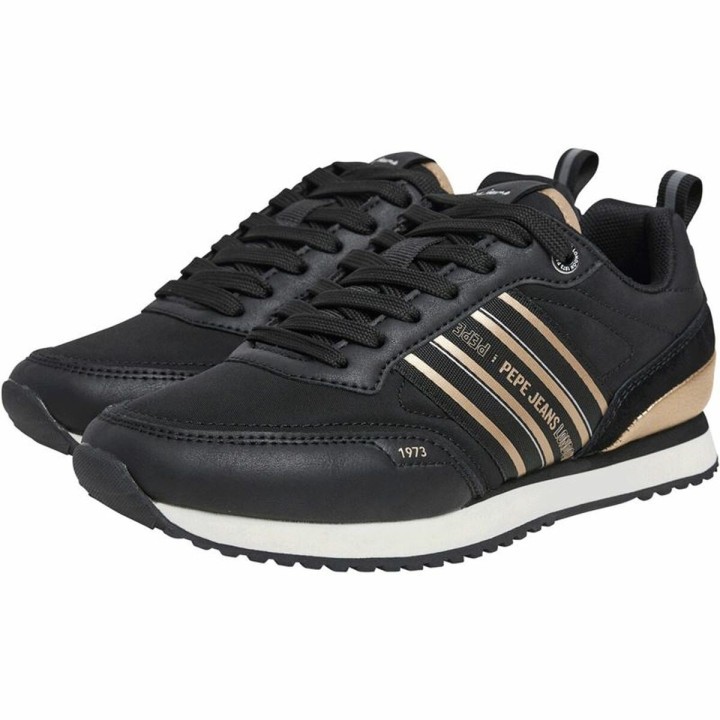 Casual Damenturnschuh Pepe Jeans Dublin City Schwarz