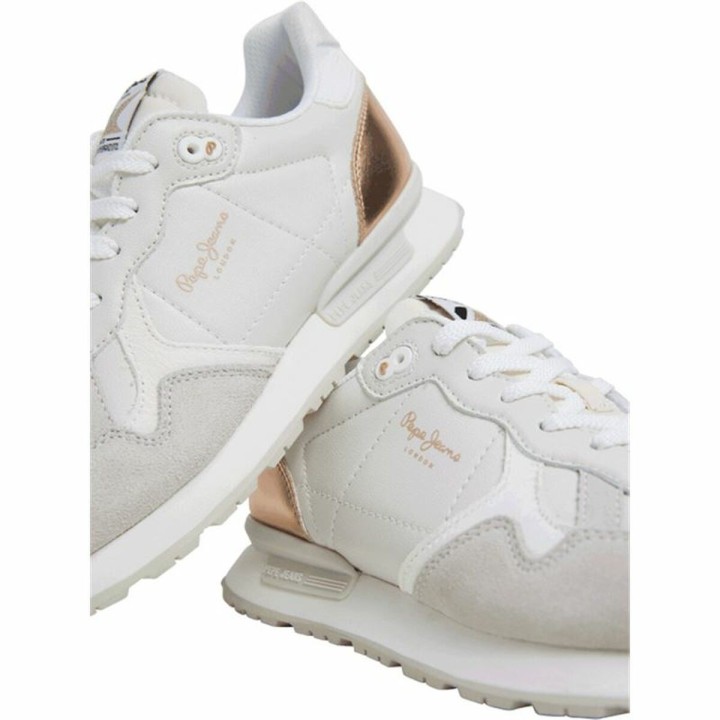 Casual Damenturnschuh Pepe Jeans Brit Sun Weiß
