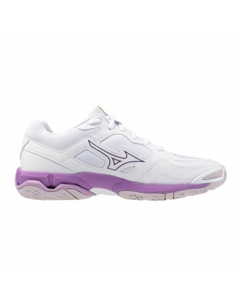 Sports Trainers for Women Mizuno Wave Phantom 3 White Lady Handball