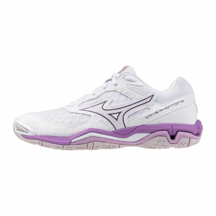 Scarpe Sportive da Donna Mizuno Wave Phantom 3 Bianco Donna Pallamano