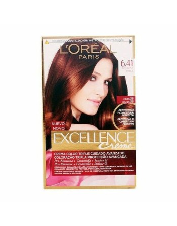 Permanent Farve Excellence L'Oreal Make Up Excellence Nº 9.0-rubio muy claro Nº 8.0-rubio claro 192 ml