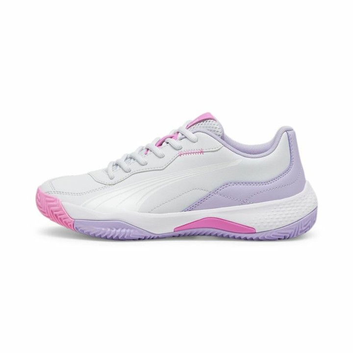 Chaussures de sport pour femme Puma Nova Smash Blanc Prune
