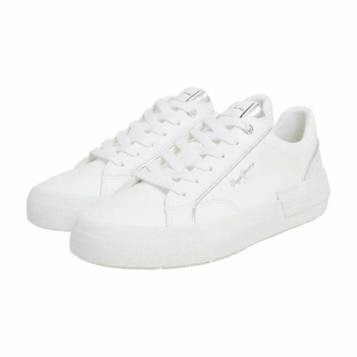 Scarpe Casual da Donna Pepe Jeans Allen Twin Bianco