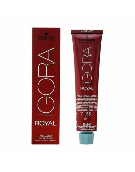Teinture permanente Igora Royal Schwarzkopf Igora Royal 7-65 Nº 7-65 Nº 9.0-rubio muy claro Nº 8.0-rubio claro 60 ml