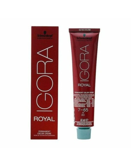 Tintura Permanente Igora Royal Schwarzkopf Igora Royal 7-65 Nº 7-65 Nº 9.0-rubio muy claro Nº 8.0-rubio claro 60 ml