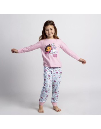 Schlafanzug Für Kinder Gabby's Dollhouse Rosa
