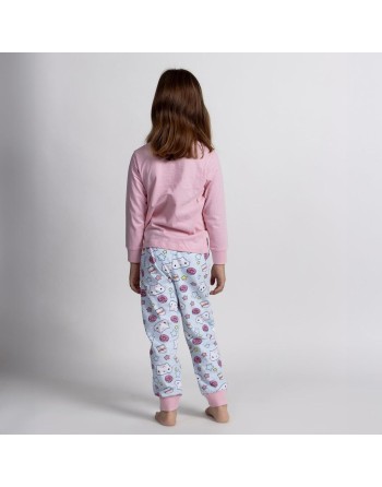 Pijama Infantil Gabby's Dollhouse Rosa