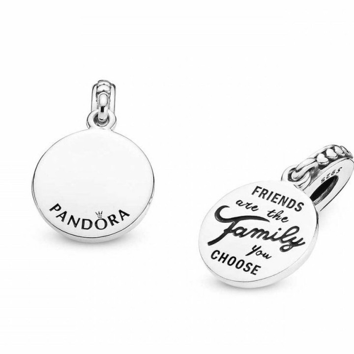 Charm til kvinder Pandora FRIENDS ARE FAMILY