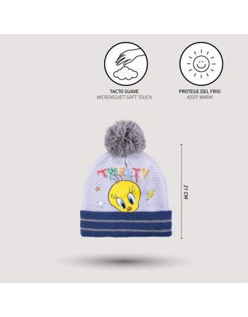 Bonnet et gants Looney Tunes