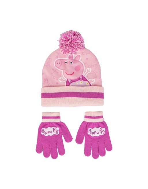 Hat & Gloves Peppa Pig