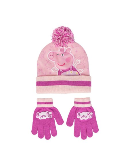 Hat & Gloves Peppa Pig