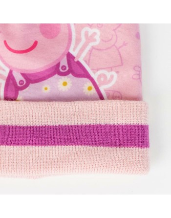 Gorro y Guantes Peppa Pig