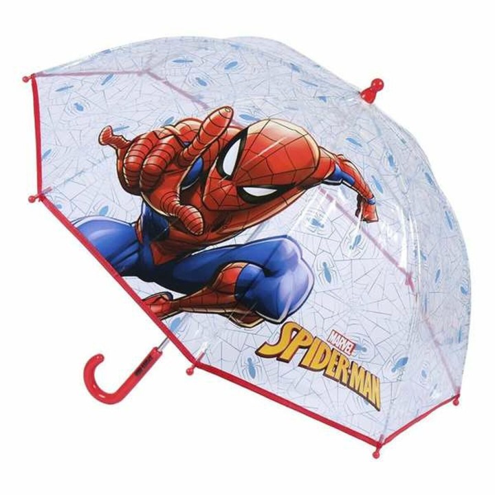 Ombrelli Spider-Man Azzurro 100 % POE (Ø 71 cm)