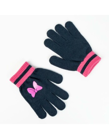 Gorro y Guantes Minnie Mouse