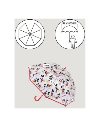 Umbrella Mickey Mouse 100 % POE (71 cm)