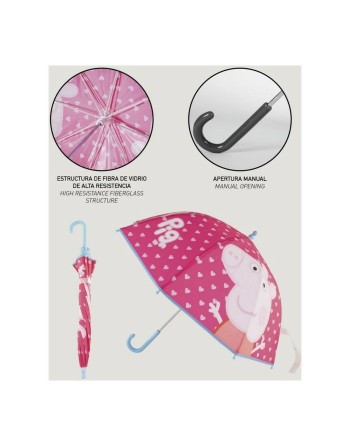 Ombrelli Peppa Pig Rosa (Ø 71 cm)