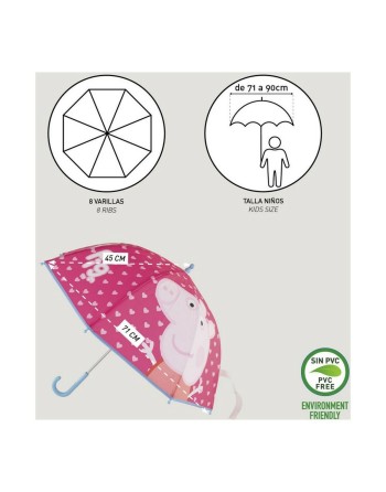 Umbrella Peppa Pig Pink (Ø 71 cm)