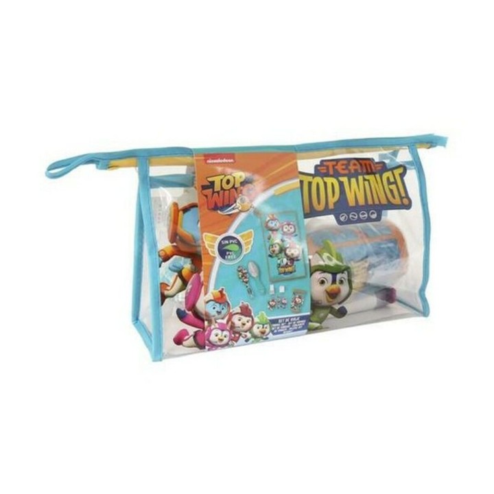 Rejsetoilettaske-sæt til børn Top Wing 72627 (6 pcs) Turkisblå