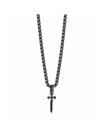 Collana Uomo Guess JUMN04024JWBKT-U Croce