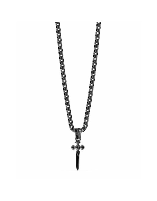 Collana Uomo Guess JUMN04024JWBKT-U Croce