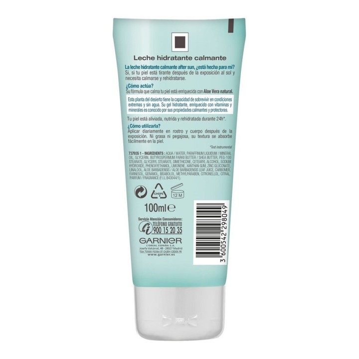 After Sun Garnier After Sun Kropsmælk Beroligende 100 ml