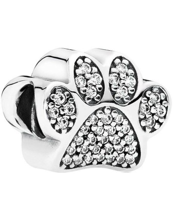 Abalorio Mujer Pandora SPARKLING PAW PRINT & HEART